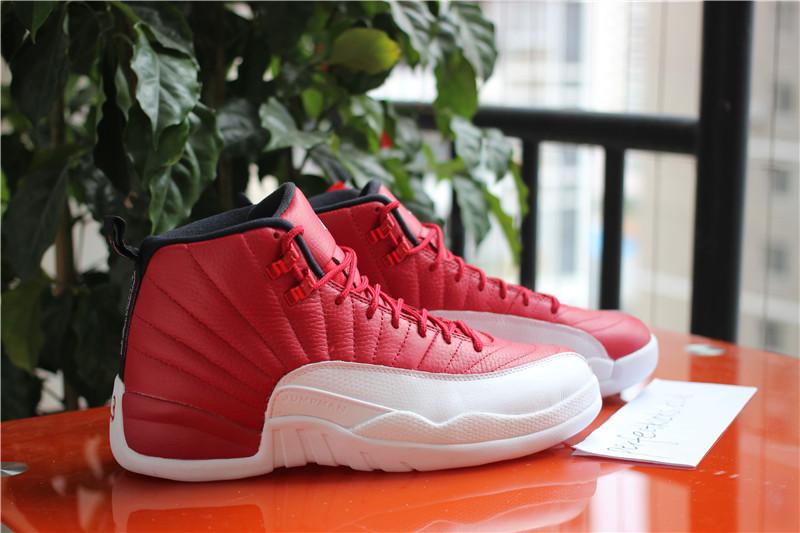 Authentic Air Jordan 12 Gym Red 2016